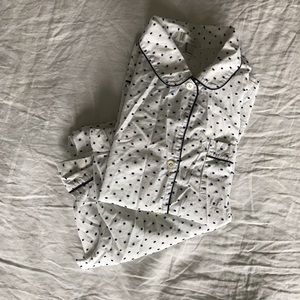 J. Crew button up pajama set